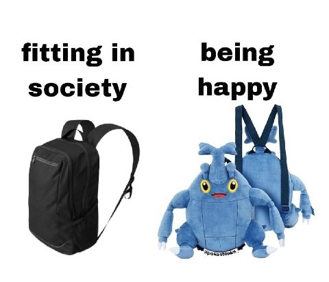 fitting being society happy