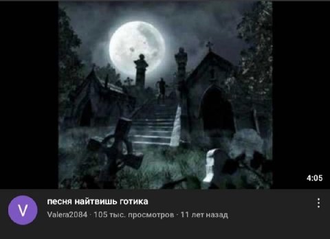 4:05 песня найтвишь готика Valera2084 105 тыс. просмотров 11 лет назад