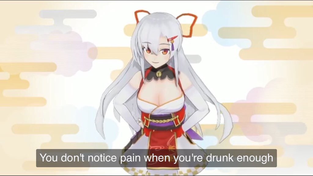 You don't notice рат when you're drunk enough