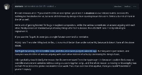 stenzek It's not removed at ail. If you reac the title or descrpticn, you'd see itis disabled our release because it’s out headaches for because of its broken nature causing issues for users. 1 listed