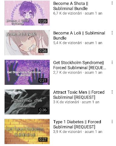 Become А Shota Subliminal Bundle 6,7 К vizionari acum 1 an Become A Loli Subliminal Bundle 5,4 К vizionari acum 1 an 0:26 SES Get Stockholm Forced Subliminal [REQUE Get ‘ome: 2,7 К vizionari acum 1 an