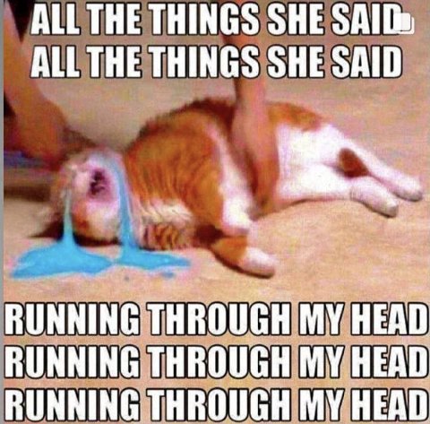 ALL THE THINGS SHE ЗА ALL THE THINGS SHE SAID RUNNING THROUGH MY HEAD RUNNING THROUGH MY HEAD RUNNING THROUGH MY HEAD