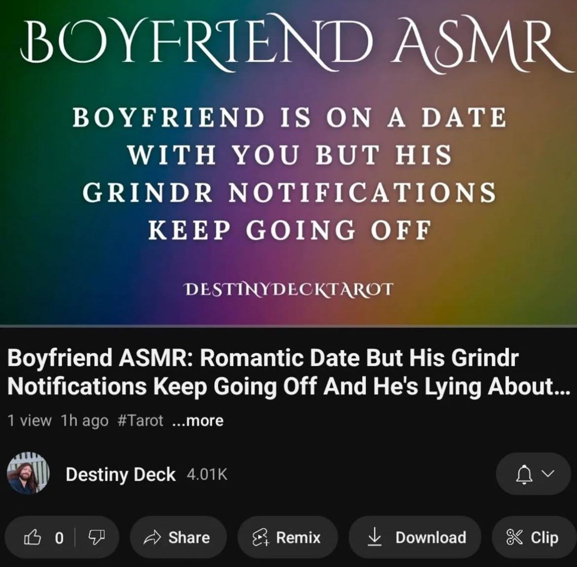 BOYFRIEND IS А DATE WITH YOU BUT HIS GRINDR NOTIFICATIONS KEEP GOING OFF DESTINY РЕСКТАКОТ Boyfriend ASMR: Romantic Date But His Grindr Notifications Keep Going Off And He's Lying About... Destiny Dec