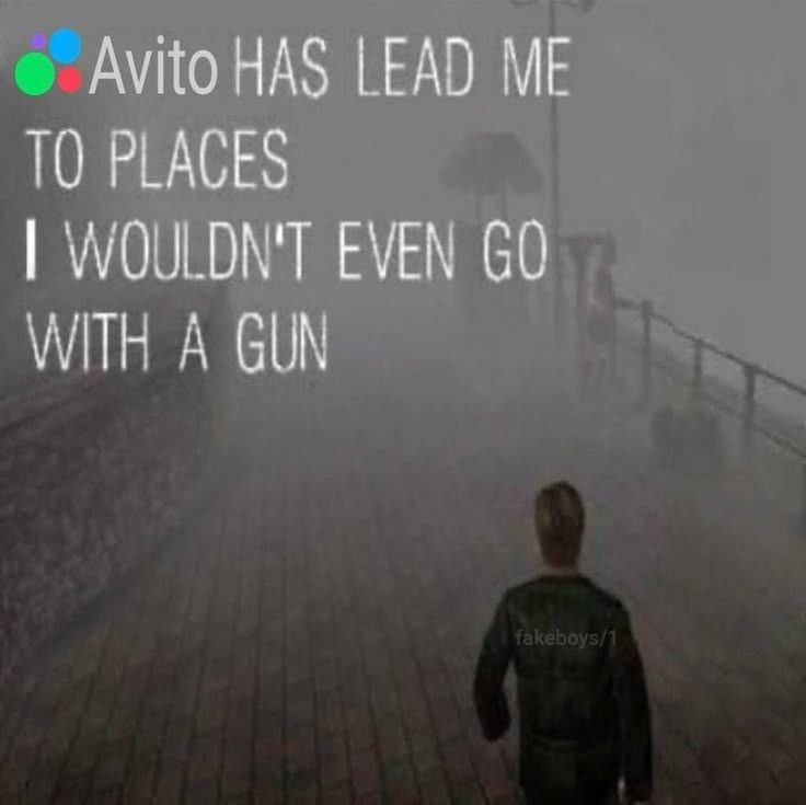 Avito HAS LEAD TO PLACES WOULDN'T EVEN А GUN