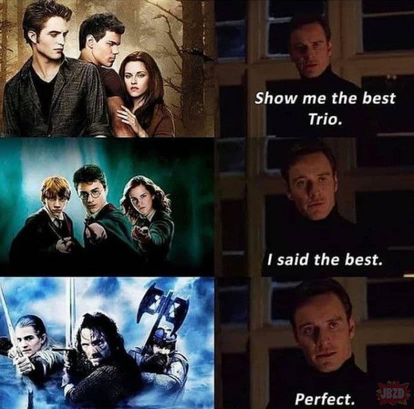 Show the best Trio. А я said the best. Perfect.