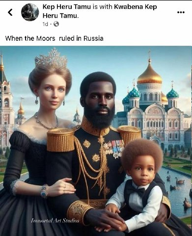 Кер Heru Tamu is with Kwabena Кер Tamu. When the Moors ruled in Russia Immortal Art Stud
