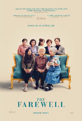 Прощание (2019)

Очень милая, меланхоличная лента про…собственно прощание, возвращение на родину, традиции, семью, взросление и вечно движущуюся вперед жизнь с забавными диалогами и хорошей актерской