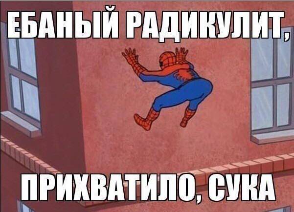 ЕБАНЫЙ РАДИКУЛИТ, ПРИХВАТИЛО, СУКА