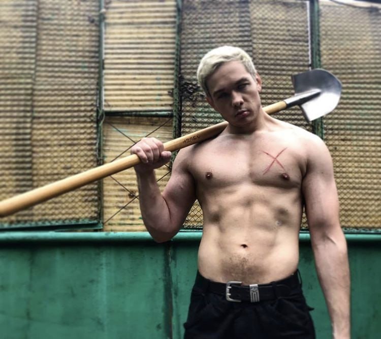peak male form.
