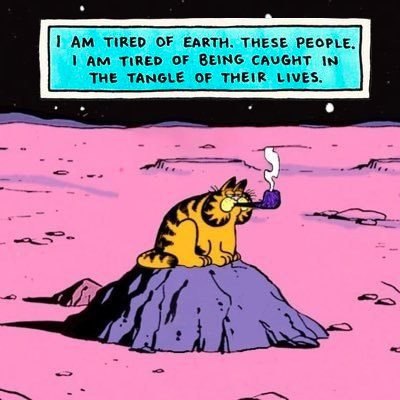 TIRED OF EARTH. THESE PEOPLE. 1 TIRED OF BEING CAUGHT IN THE TANGLE OF THEIR LIVES. И,
