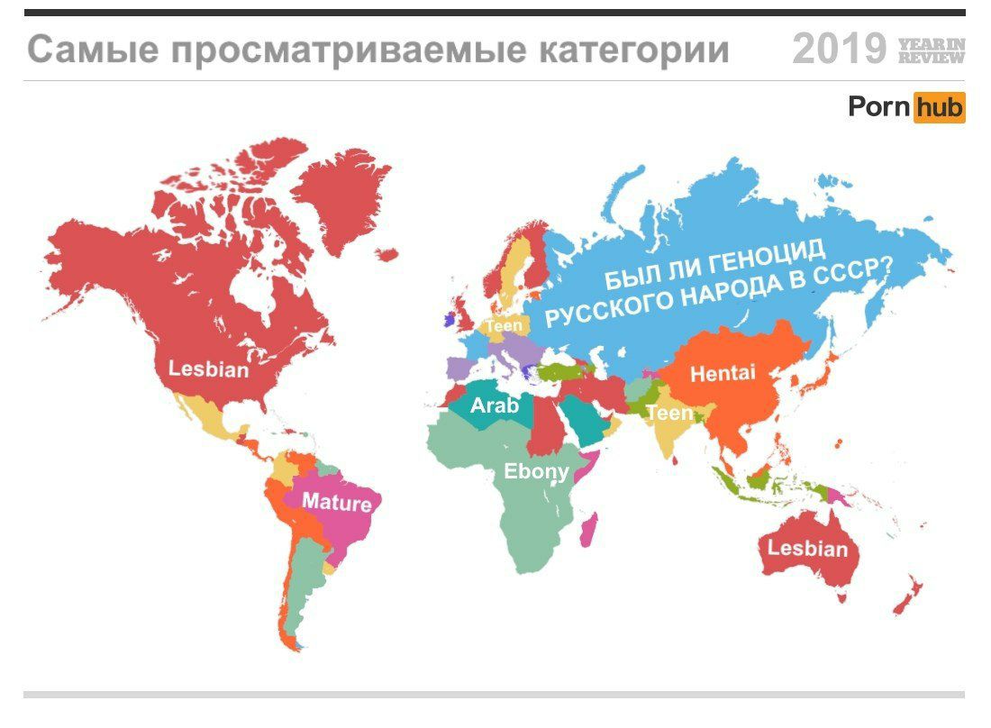 2019 Самые просматриваемые категории БЫЛ ОДАВС ССР? Lesbian 5% Hentai Arab Ebony