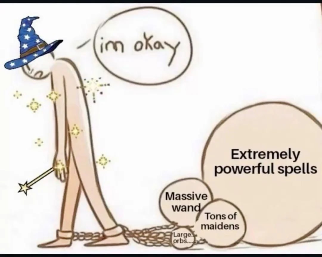 oKory Extremely powerful spells A Massive wanc maidens Tons of Large