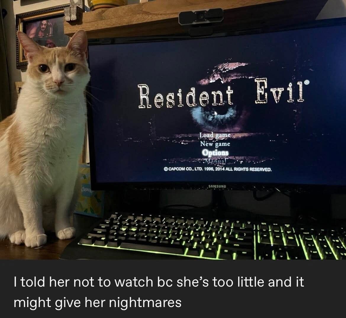 Bwil Load game New game Options САРСОМ LTD. 1996, 2014 RIGHTS RESERVED. i told her not to watch she’s too little and it might give her nightmares