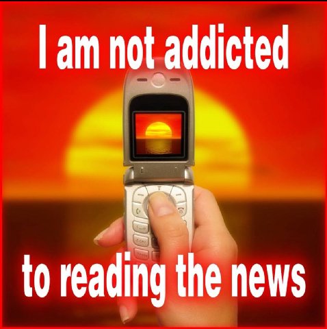 not addicted to reading the news