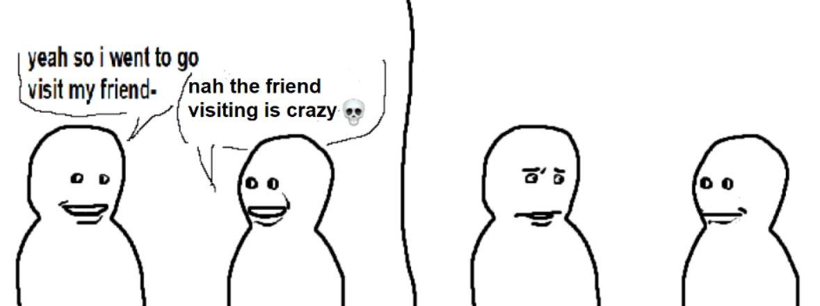 yeah so went to visit my friend- the friend visiting is craz 4 о о