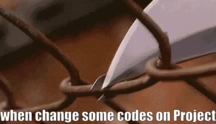 иней Chande sonfcoles onproject when change some codes оп Project