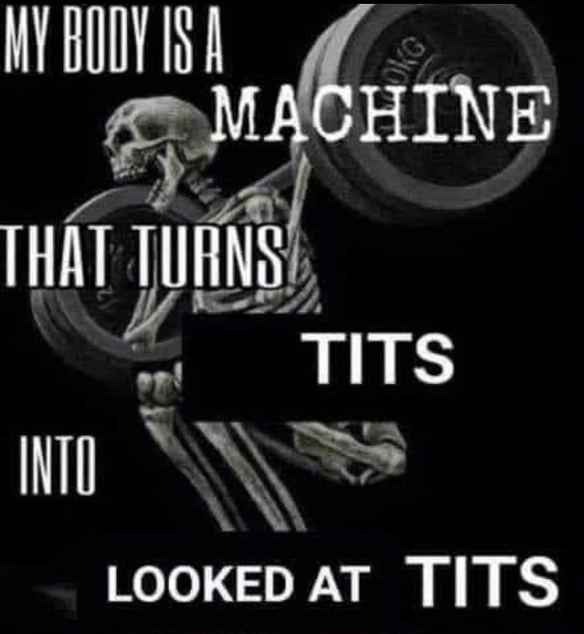 MACHINE THAT TURNS TITS LOOKED AT TITS