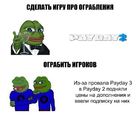 СДЕЛАТЬ ИГРУ ПРО ОГРАБЛЕНИЯ ОГРАБИТЬ ИГРОКОВ Из-за провала Раудау 3 в Раудау 2 подняли цены на дополнения и ввели подписку на них