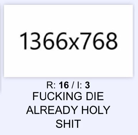 К: FUCKING DIE ALREADY HOLY SHIT