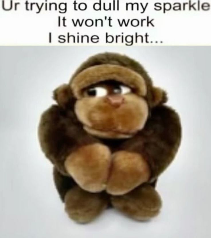 trying to dull my sparkle It won't work shine bright...