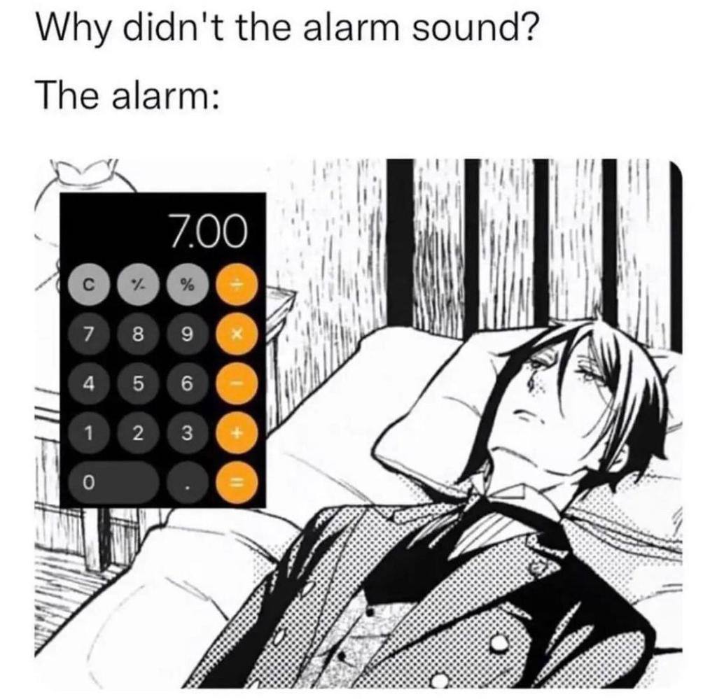 Why didn't the alarm sound? The alarm: 700 И 2)