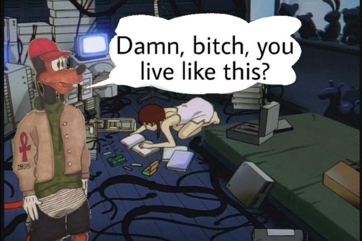 Damn, bitch, you live like this?