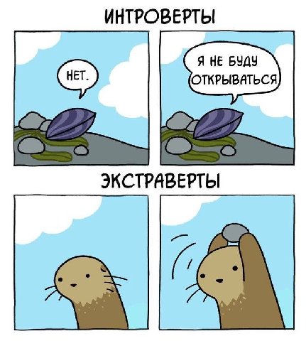 ИНТРОВЕРТЫ Я НЕ БУДУ ЭКСТРАВЕРТЫ