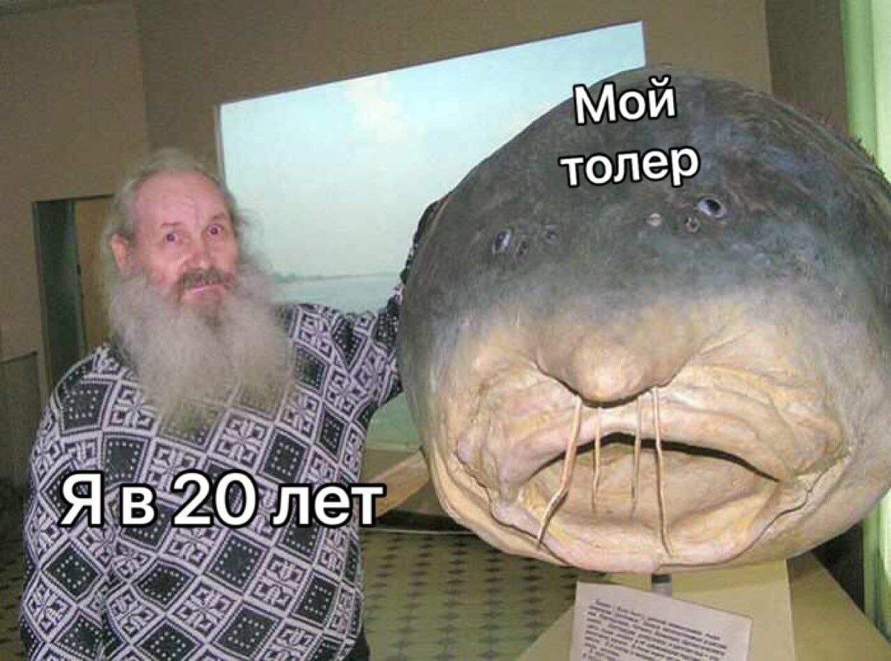 Мой толер 20 лет