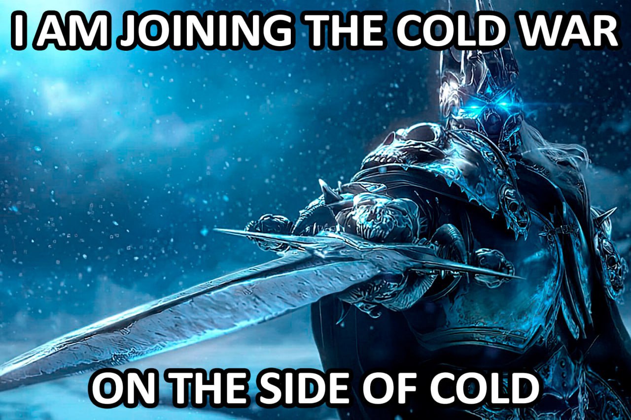 VAM 1 JOINING THE COL WAR OF COLD