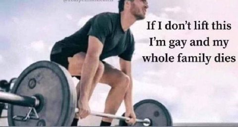 If I don’t lift this gay and my whole family dies