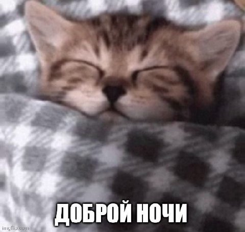 ДОБРОЙ НОЧИ