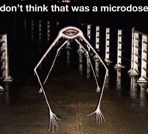 don’t think that was a microdose
