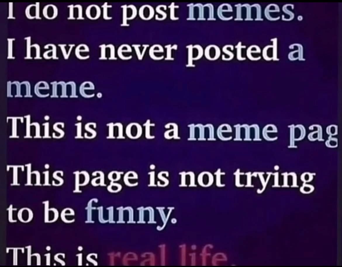 not post have never posted 2 This is not ameme рас This page is not trying to be This is