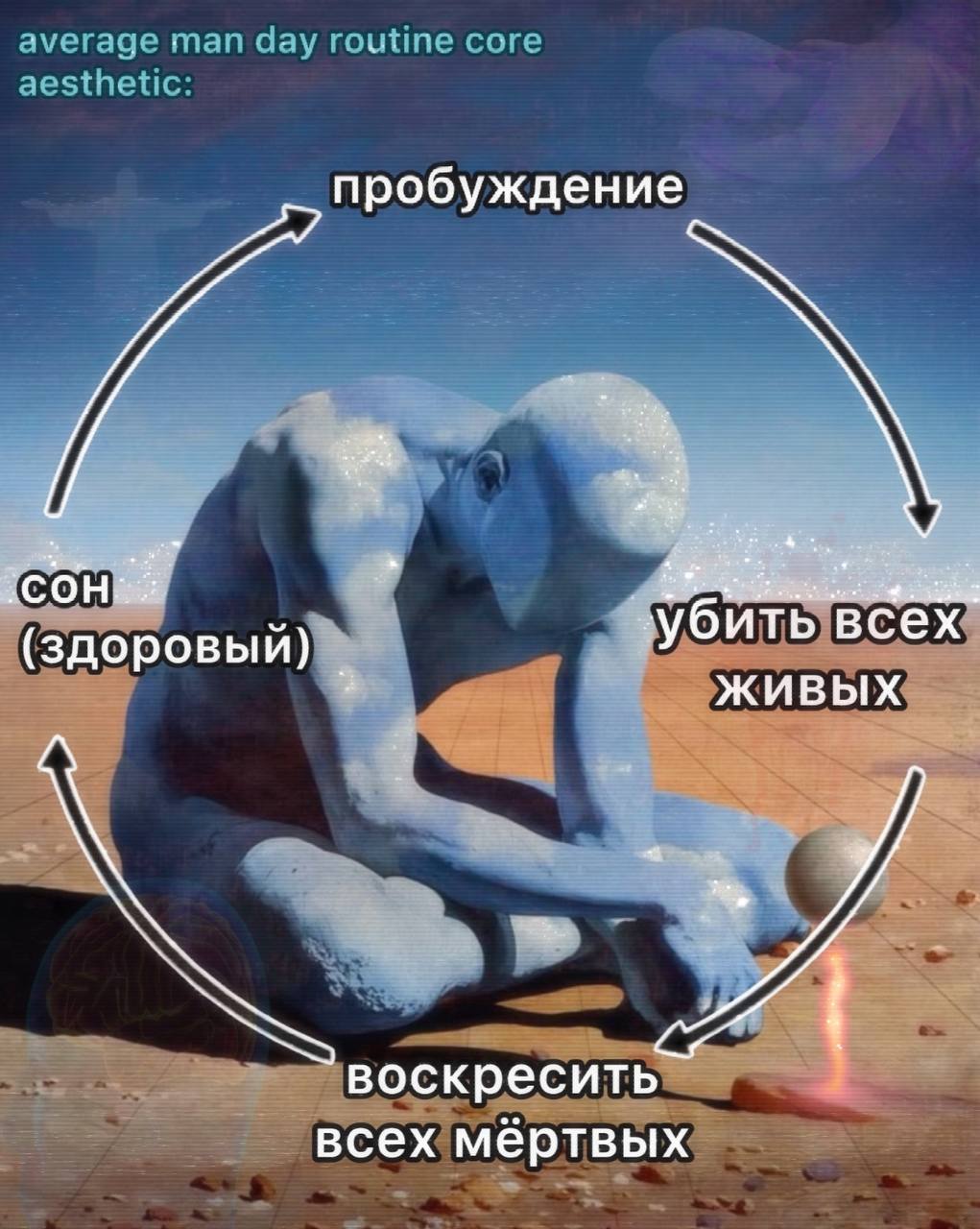 пробуждение (здоровый) зубить всех 3 живых воскресить всех мёртвых