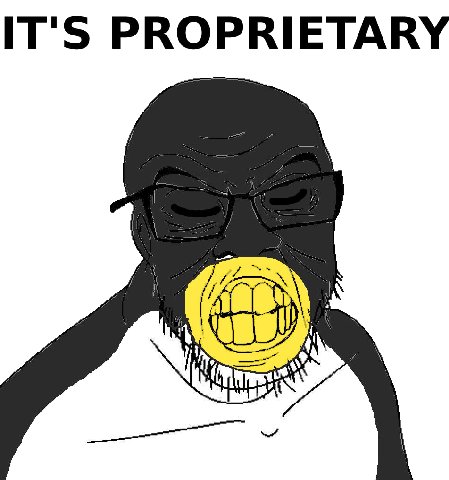 IT'S PROPRIETARY