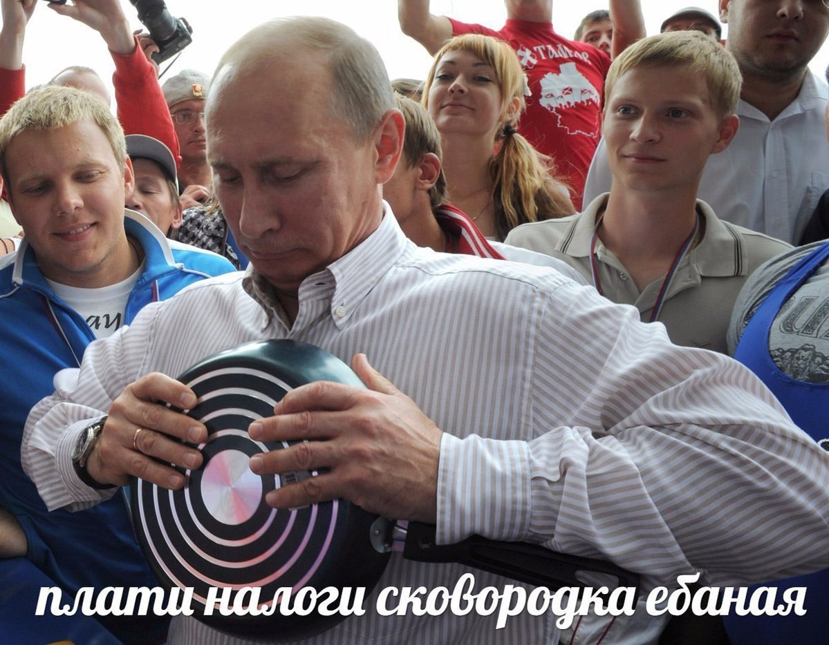 a плати налоги сковородка ебаная