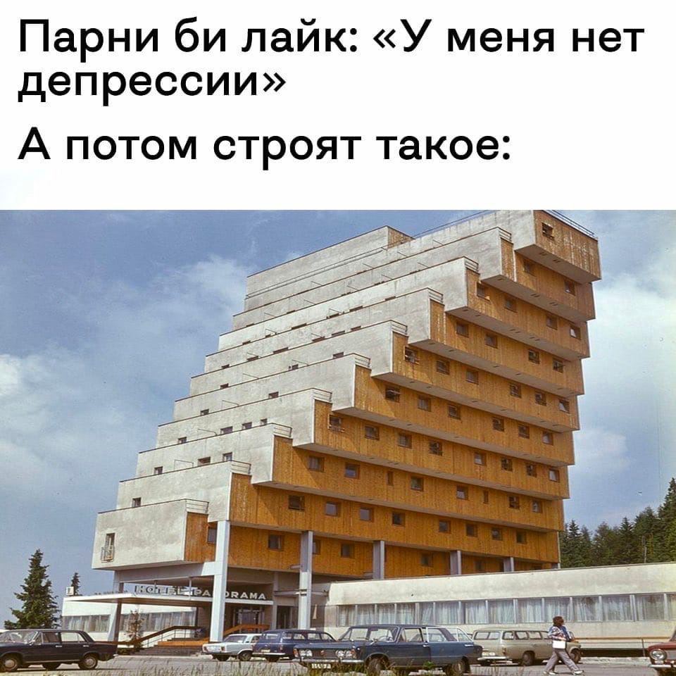 Парни лайк: «У меня нет депрессии» А потом строят такое: 3