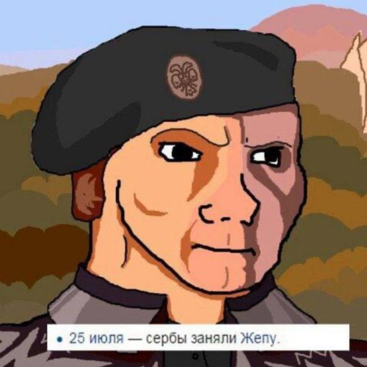 25 июля сербы заняли Жепу.