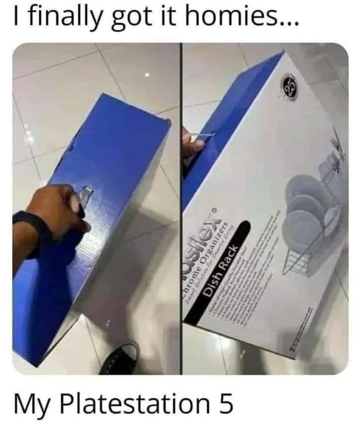 finally got it homies... My Platestation 5