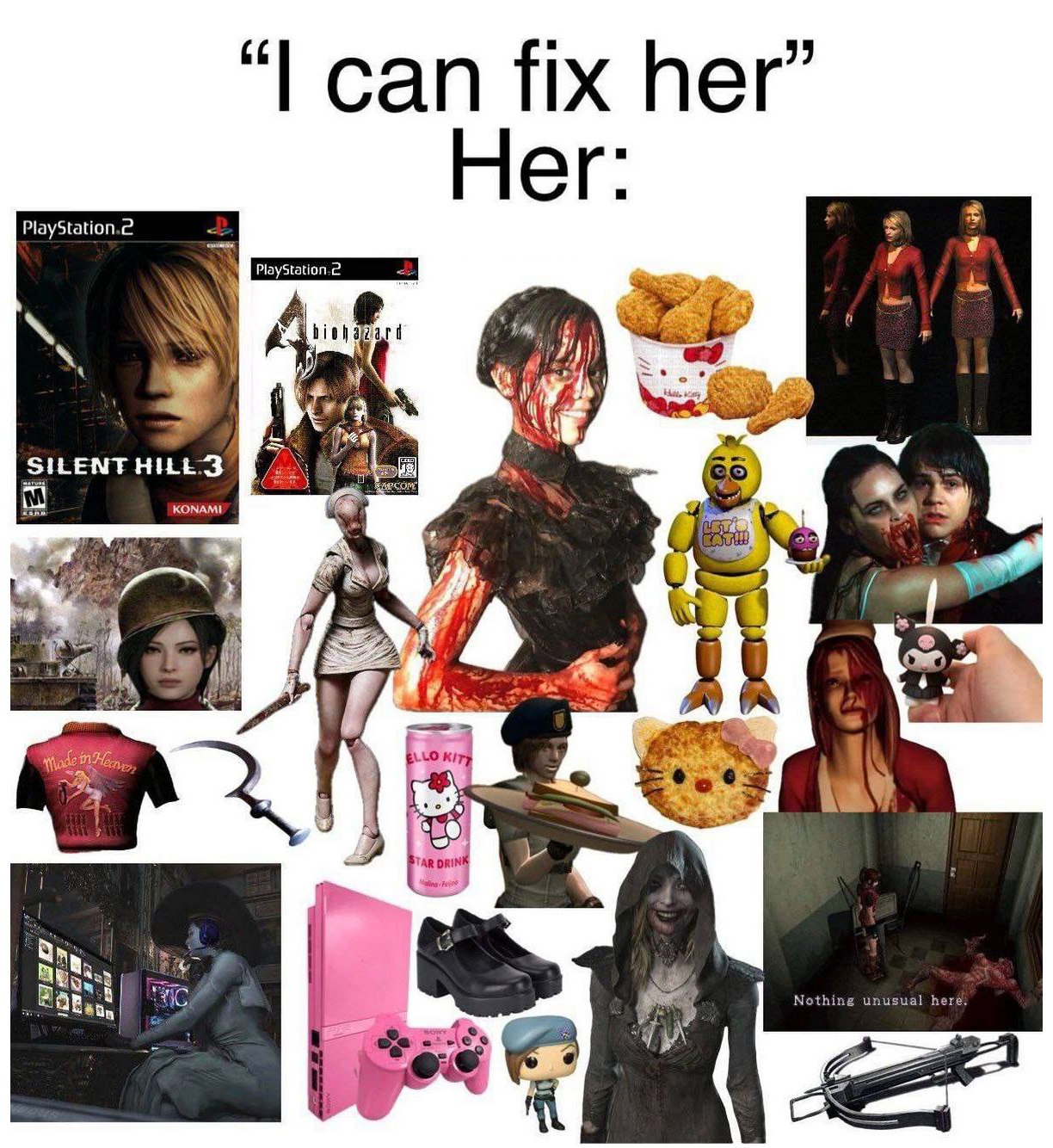 can fix her” Her: PlayStation 2 SILENT TO Nothing К