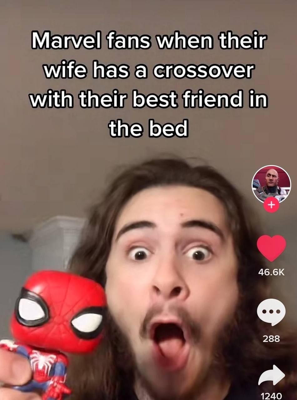 Marvel fans when their wife has a crossover with their best friend in the bed 46.6К 288 1240