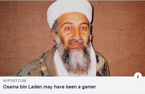 NYPOST.COM Osama bin Laden may have been a gamer