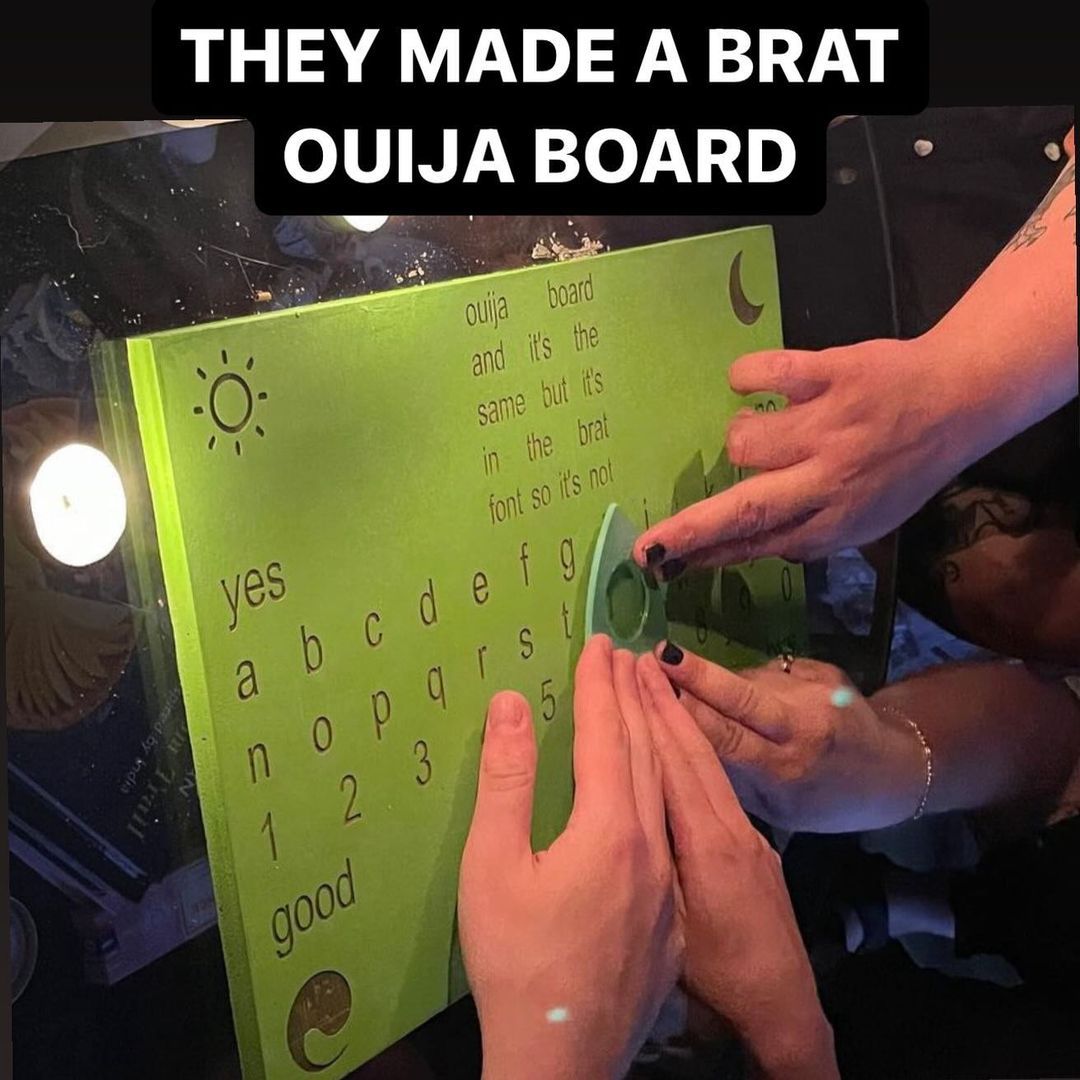 THEY MADE A BRAT BOARD