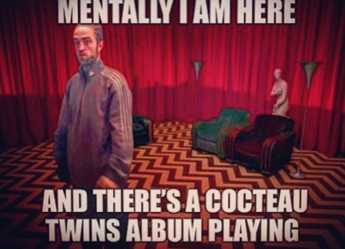 MENTALLY AND A COCTEAU TWINS ALBUM PLAYING