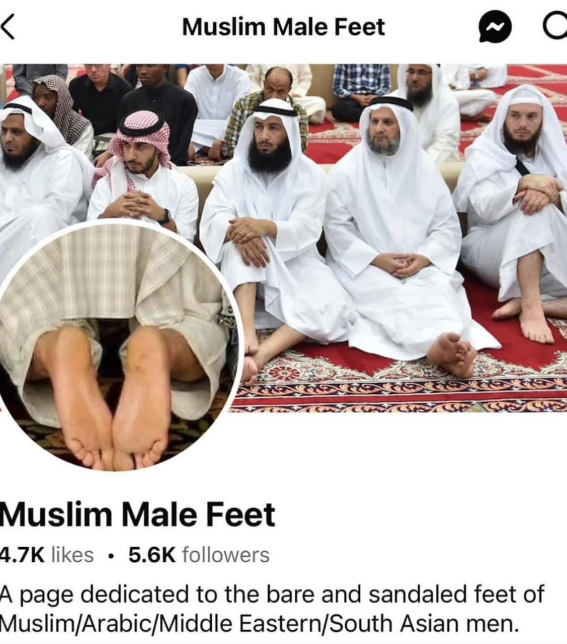 Muslim Male Feet С Muslim Male Feet likes followers A page dedicated to the bare and sandaled feet of Muslim/Arabic/Middle Eastern/South Asian men.