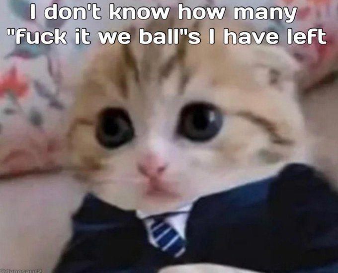 аоп'Е know how many "Fuck it we 1 have leFt