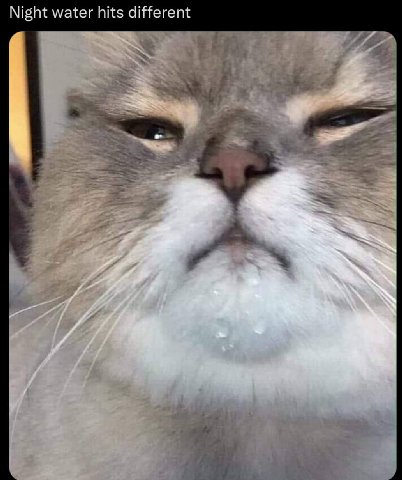 Night water hits different My 4 1