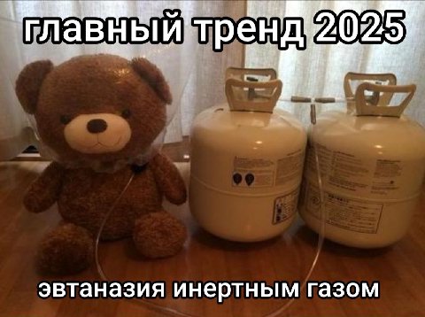 ‘главный’ тренд эвтаназия инертным газом