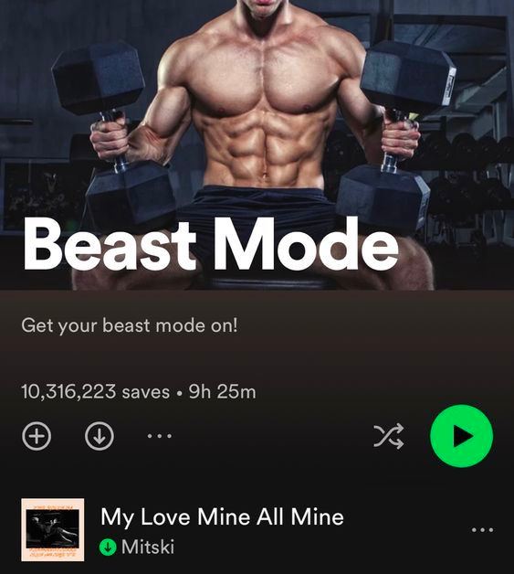 Beast Mode Get your beast mode on! 10,316,223 saves My Love Mine All Mine Mitski