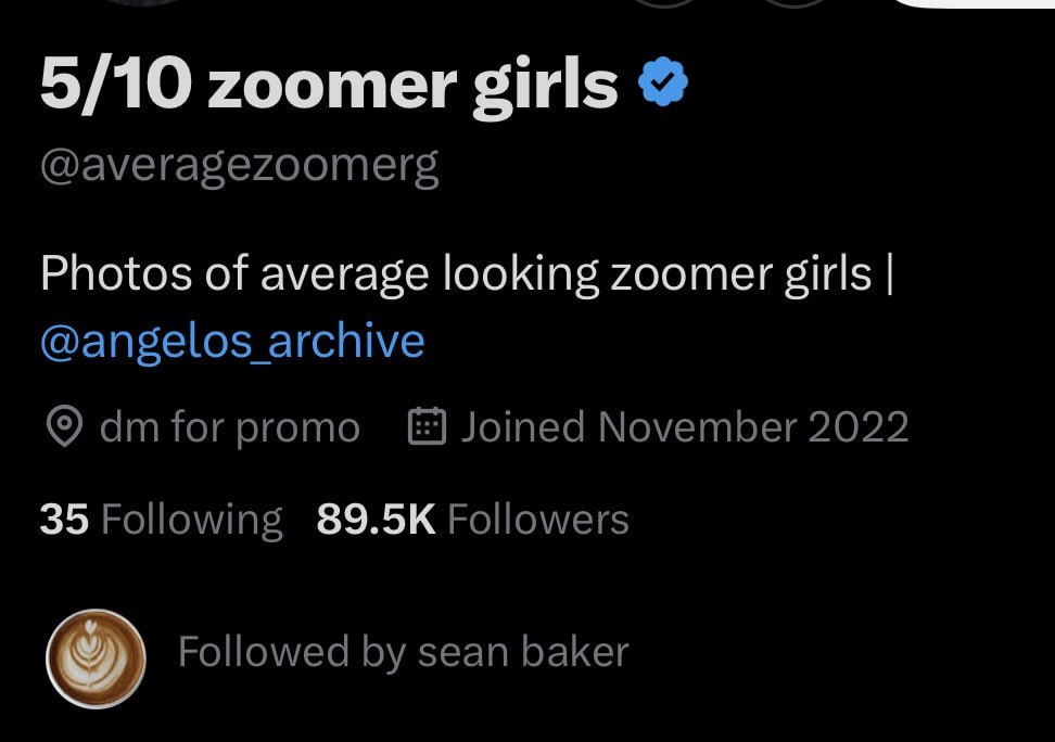 5/10 zoomer girls @averagezoomerg Photos of average looking zoomer girls @angelos archive for promo Joined November 2022 35 Following Followers Followed sean baker